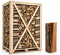 Hainbuchen-Brennholz 25 cm, kammergetrocknet & gespalten – Palette für Kamin & Ofen