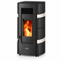Sia Seidenweiß Pelletofen – 6 kW, A+, 35 kg Pellettank, bis 160 m³